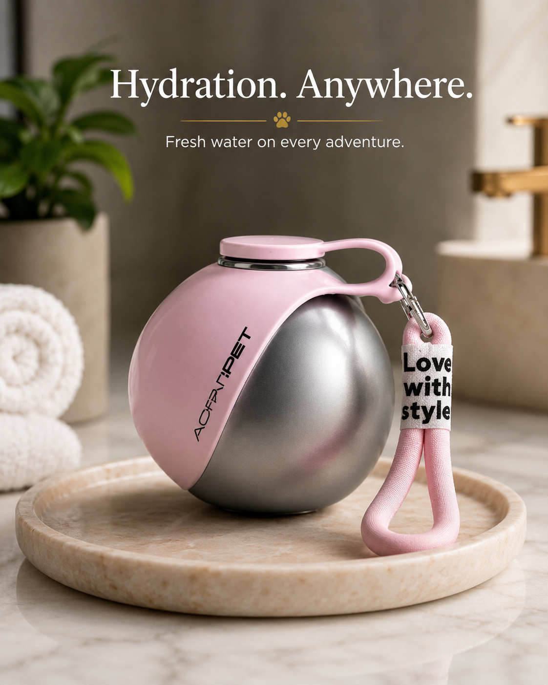 OralPaw™ Travel Hydration Bottle