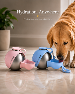 OralPaw™ Travel Hydration Bottle